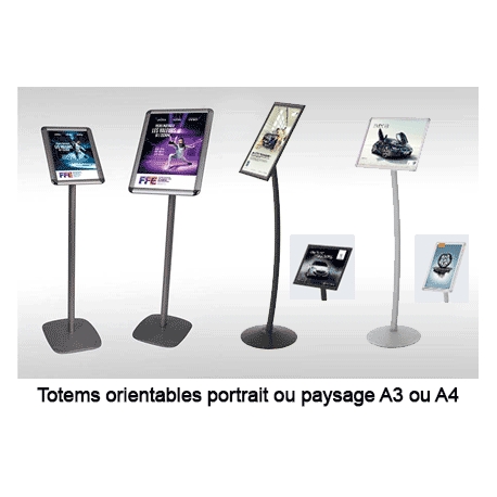 COMCLAP® I Orientables à changement de visuels rapide sans outils