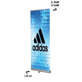 Roll up COMROLL ECO S L.60 cm x H.1m60 ou H.2m