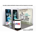 PACK EXPO MOBILE 9 à 12 m2 (1 seule valise de transport)