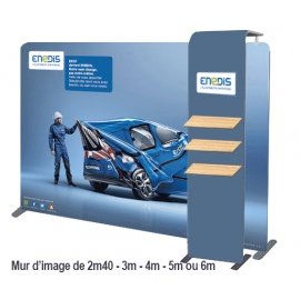 COMTUBE ® DROIT STANDARD + étagères