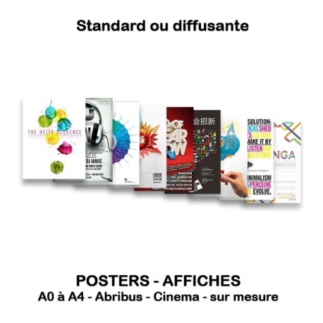 AFFICHES - POSTERS multiples formats