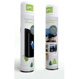 Colonne Gonflable publicitaire visuel interchangeable