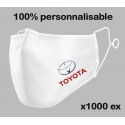MASQUES HOMOLOGUES UNS1 PERSONNALISES (lot de 1000 ex)