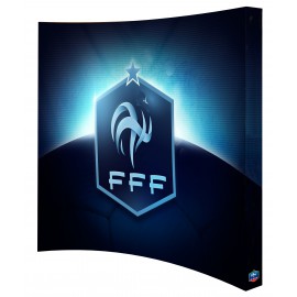 Stand pliable avec visuel