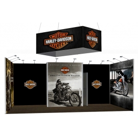 COMSTAND ® 18m2 3 côtés & Réserve centrale