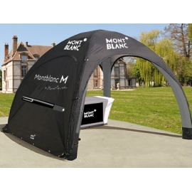 Tente gonflable personnalisée