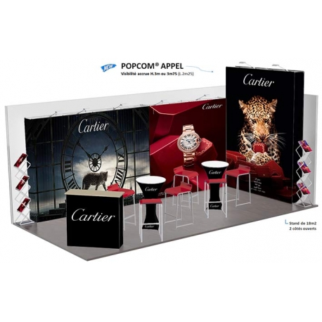 PACK STAND EXPO 9 à 18 m2 (PLIABLE)