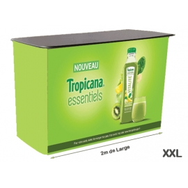 COMSTAND® DESK TEXTILE DROIT JES® XXL